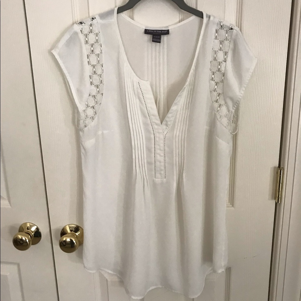 Chiffon maternity top
